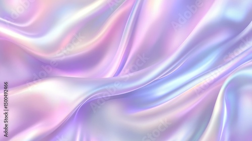 Wallpaper Mural A soft, iridescent fabric draped in pastel hues. Torontodigital.ca