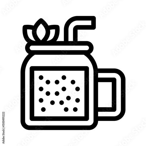 smoothie line icon