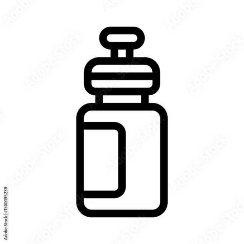 water intake line icon