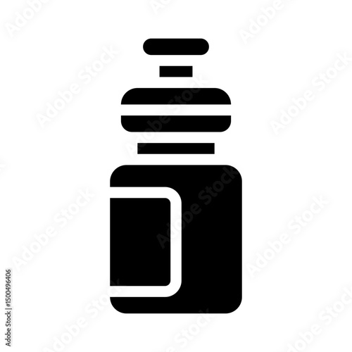 water intake glyph icon