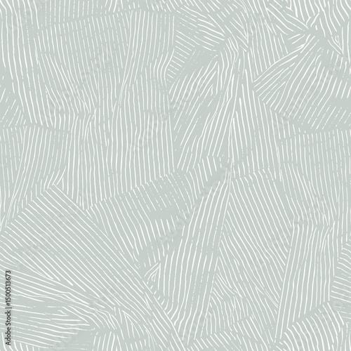 Vector seamless background. Allover texture print with striped fabric imitation with wrinkles, folds and creases. Linear seamless pattern, print for fabric, paper, wallpaper, package design