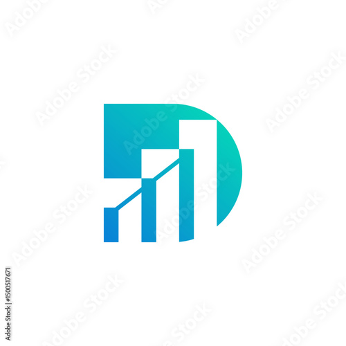 d financial logo