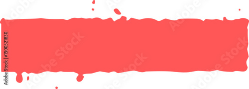 Wallpaper Mural Red Paint Stroke Grunge Splatter Element Torontodigital.ca