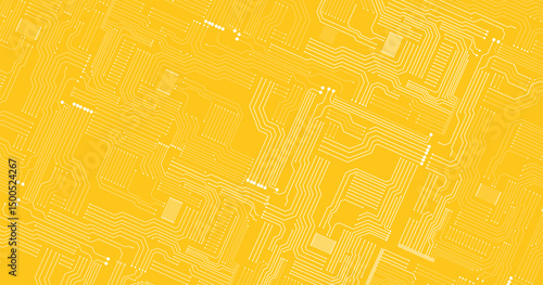 Circuit technology background with hi-tech digital data connection system and computer electronic design