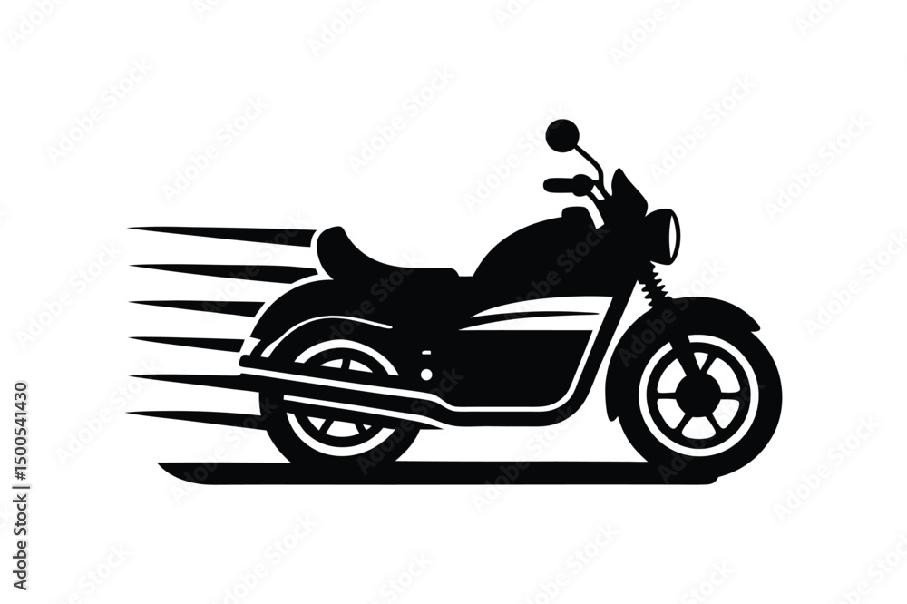 Police bike silhouette vector , police motorcycle front view silhouette Police bike silhouette vector , police motorcycle front view silhouette