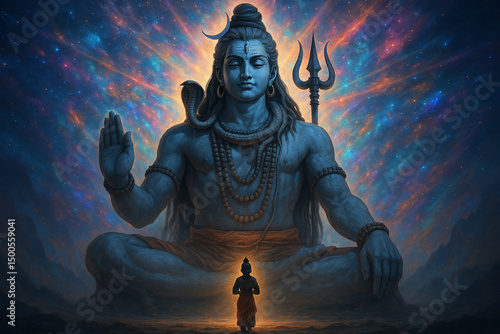 Majestic Lord Shiva Scene