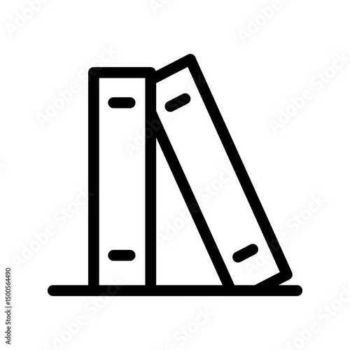 file folder line icon