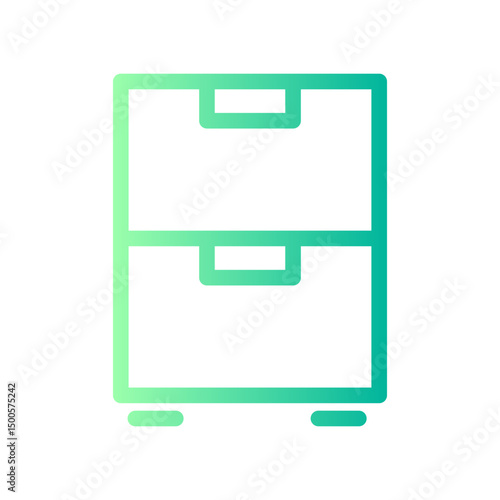 drawers gradient icon