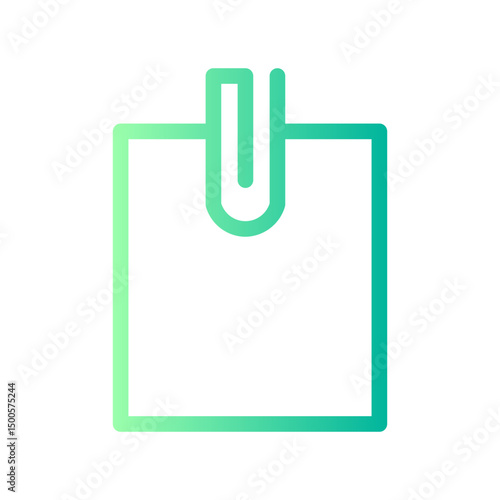 note gradient icon