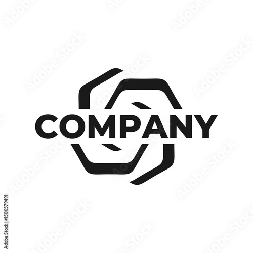generic circle logo design , business logo , vector , symbol , company logo,background, emblem, swirl, infinity, circular	