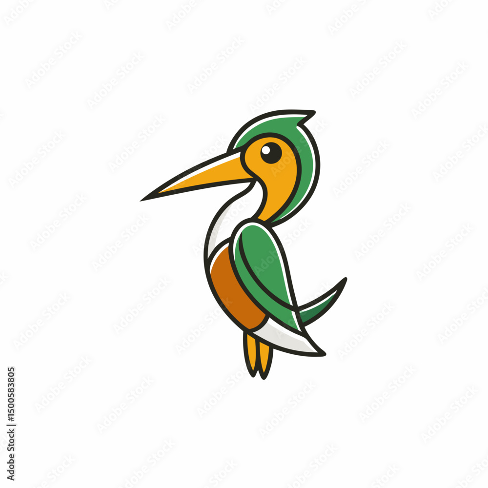 Obraz premium bird on a branch