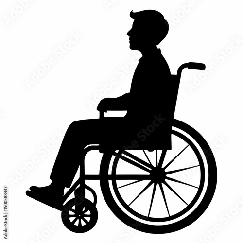 man in wheelchair