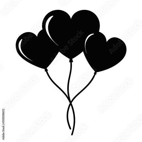 heart shaped balloons