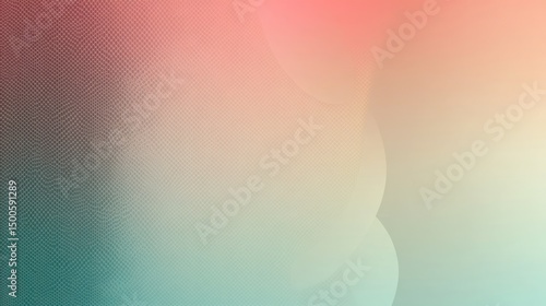 Abstract pastel color gradient with soft curves.