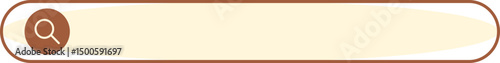 Search Bar Illustration Element
