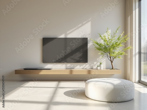 Wallpaper Mural modern living room Torontodigital.ca