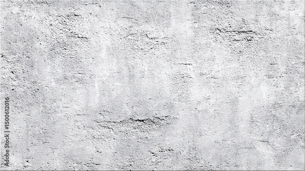 Obraz premium Light gray concrete wall with a rough, textured surface and subtle shadow variations.