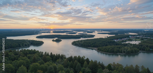 Stunning Panoramic View from  Islands Skydeck, Ontario, Canada