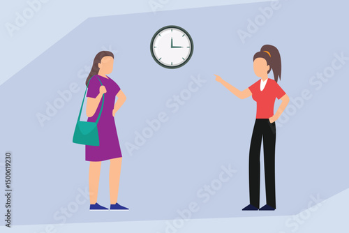 Addressing Tardiness or Time Management