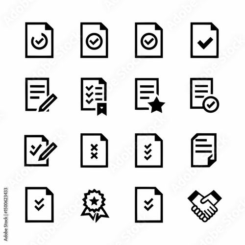 Create a bold, vector illustration of a document with a large, prominent "Approved" stamp.  The style should be clean and modern.