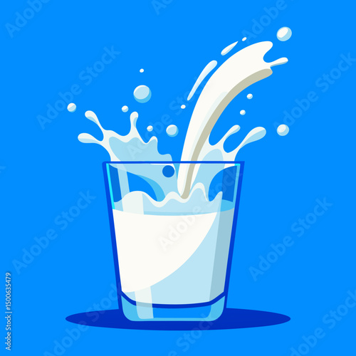 splash of milk