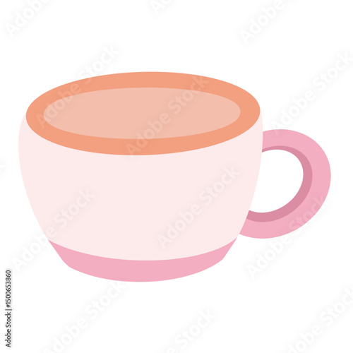 A cup of coffee cappuccino latte illustration