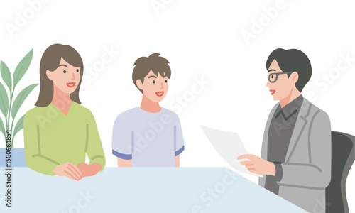 三者面談のイメージ