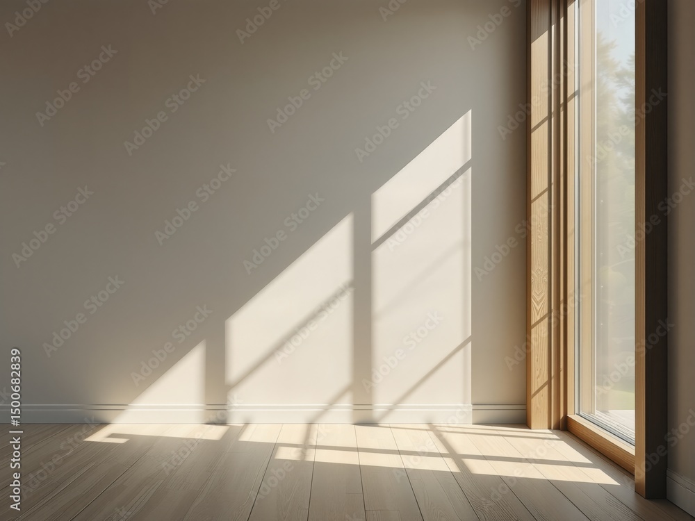 Obraz premium empty room with window