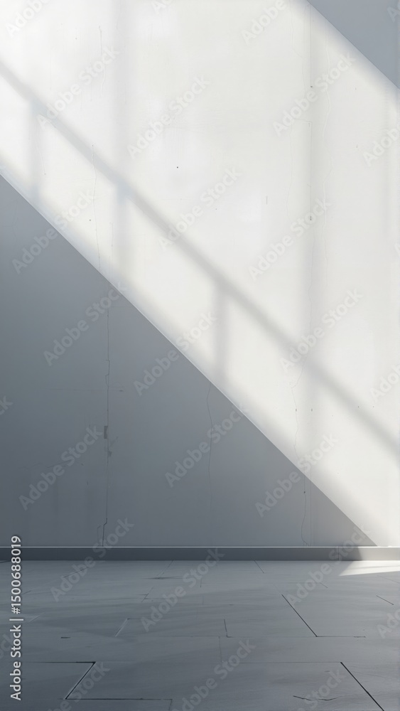 Fototapeta premium empty white room