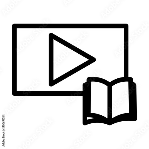 video line icon