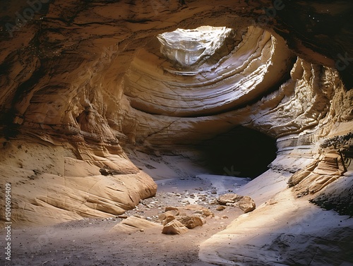 Wallpaper Mural The Naturally Sculpted Arches and Hoodoos of a Desert, Formed by Wind Erosion Torontodigital.ca