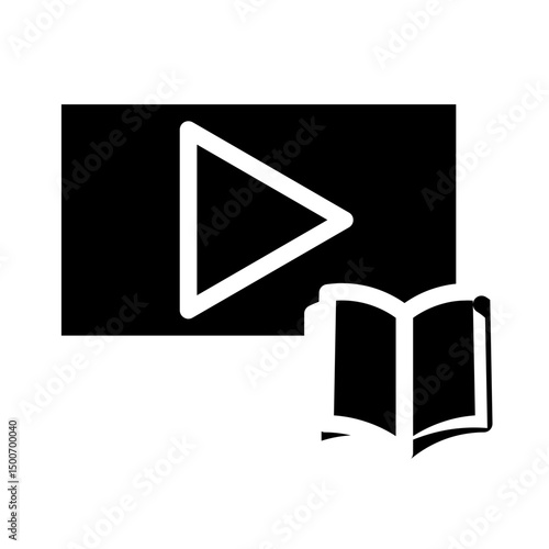 video glyph icon