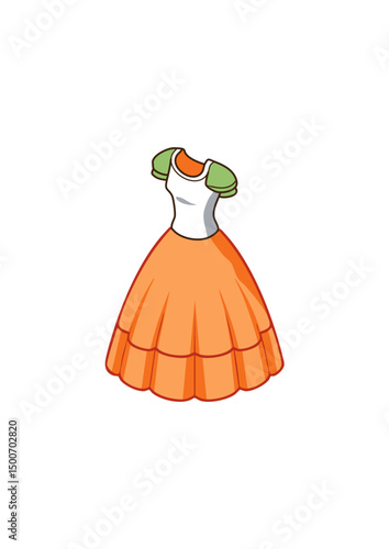 there is a wardrobe full of women's dresses, a dressing table, and a small pink bed for women. In the white room, there is a wardrobe full of women's dresses, a dressing table, a small pink bed for 