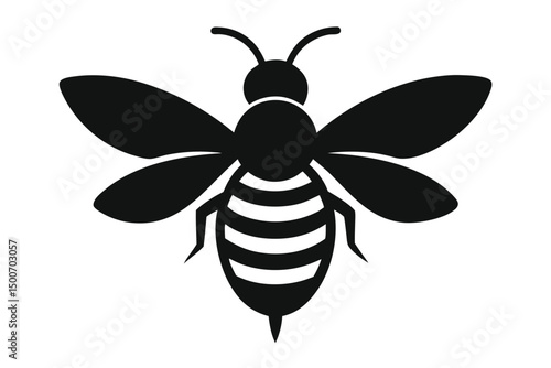 -bee--silhouettes--vector-art-illustriton-white-ba.eps