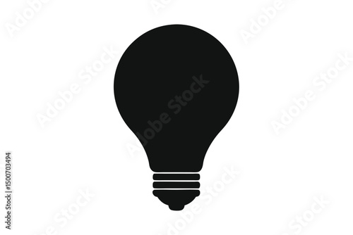 bulb-silhuette---vector-art-illustriton-white-back.eps