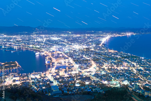 函館山より函館の夜景
