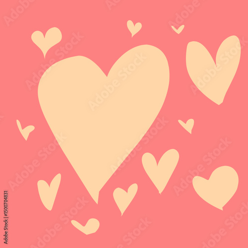 valentine hearts background