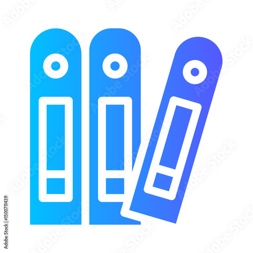 book series gradient icon