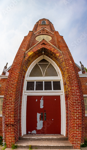 Wide Angle Church Door
