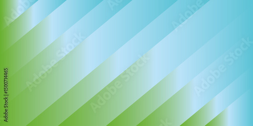  Abstract background of lines in shades of green .Vector abstract graphic design banner pattern. Gradient transitions to blend the hues seamlessly.