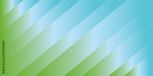  Abstract background of lines in shades of green .Vector abstract graphic design banner pattern. Gradient transitions to blend the hues seamlessly.