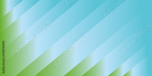 Abstract background of lines in shades of green .Vector abstract graphic design banner pattern. Gradient transitions to blend the hues seamlessly.