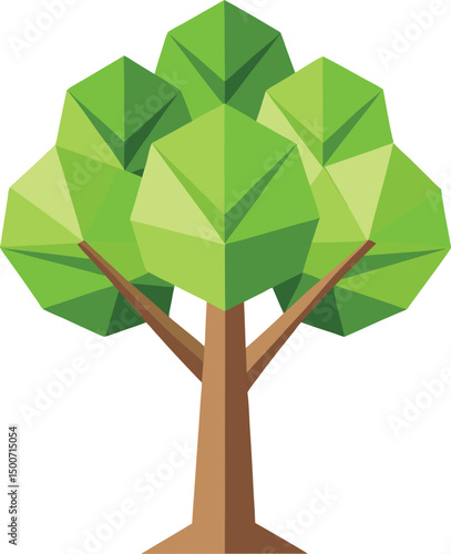 Paper texture tree