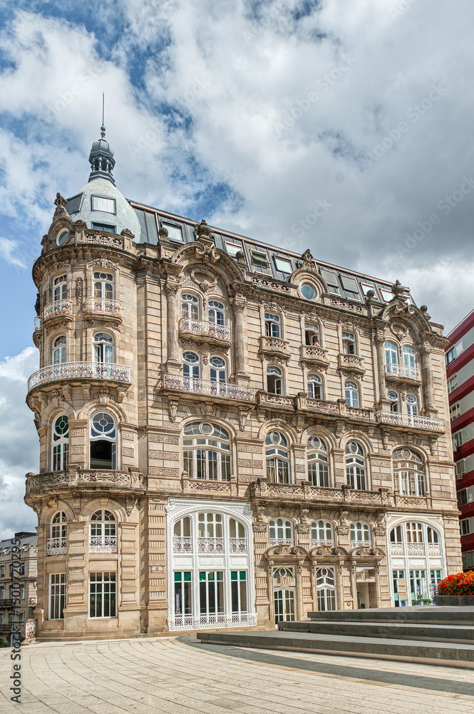 Obraz premium Vigo is a municipality and city of Spain located in the province of Pontevedra, autonomous community of Galicia, Spain