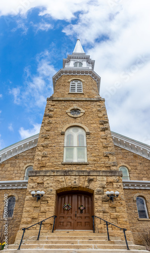 Galena Illinois Church Front Door