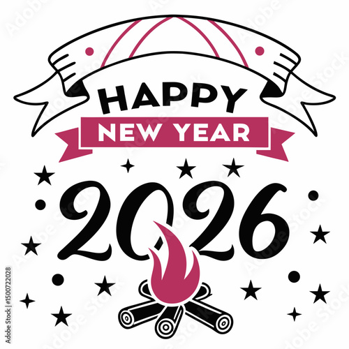 New Year 2026 Celebration Graphic – High-Quality New Design
