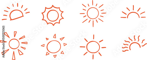 太陽のイラスト