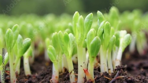 Sprouting Seeds Timelapse in 4K | Dynamic Nature Footage