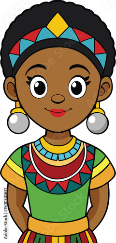 African zulu Queen