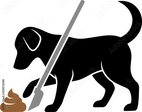 개똥 치우는 아이콘